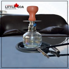 11inch Modern Glass Hookah With Silicon Pipe 