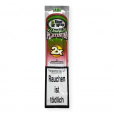 Double Platinum Blunt Wraps Jade (2 Piece/Pack)