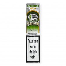 Double Platinum Blunt Wraps Sparkling Gold (2 Piece/Pack)