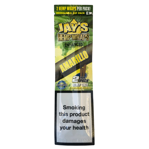 Juicy Hemp Warps Enhanced Amarillo Contains No Tobacco (2 Piece/Pack)