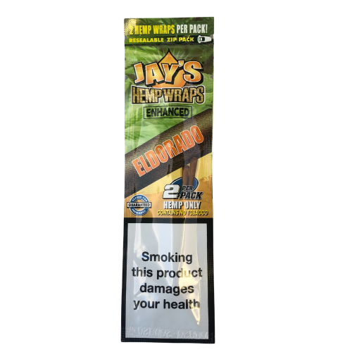 Juicy Hemp Wraps Enhanced Eldorado Contains No Tobacco (2 Piece/Pack)