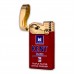 KENT Assorted Solid Colors Windproof Refillable Cigarette Lighter (Pack of 1)