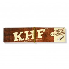 KHF Khalifa Unrefined Natural Gum Rolling Paper With Tips 