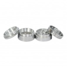 Metal Herb Grinder (43 mm 4 Part)