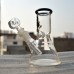 OM Sticker Glass Bong (6 Inch 40 MM, Heavy)