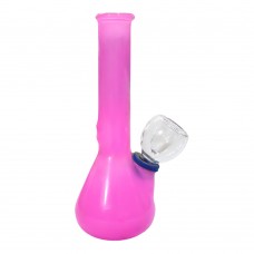 Colored Glass Bong (5 Inch 30 MM, Single Bowl)