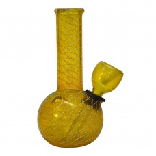 Colored Net Glass Bong (4 Inch 30 MM)