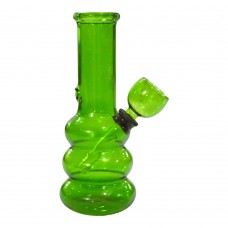 Colored Glass Bong (5 Inch 30 MM, Triple Bowl)