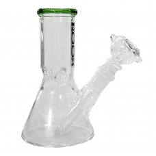 Glass Ice Bong (6 Inch 30 MM, ROOR / Labs Sticker)