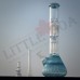 12 Inch 4 Leg Natural Color Double Percolator Glass Bong