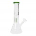 Dom Percolator Glass Bong with ROOR Sticker (12 Inch 50mm )