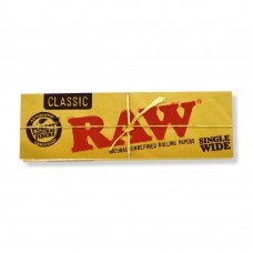 RAW Classic Single Wide Original Rolling Paper
