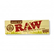 Raw Organic Hemp Single Wide Original Rolling Paper