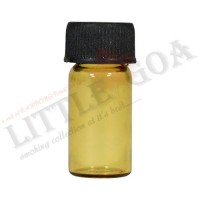 Amber Sniffer Bullet Glass Vial Small Glass Bottle with Snuff Spoon Strong Vial Pocket W Mini Funnel 