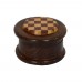 Wooden Herb Grinder (50 mm 2 Part)