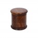 Wooden Herb Grinder (2 Inch 4 Part, Plain)