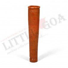4inch Clay Baba Chillum Brown