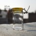 8.5 cm Air Free Glass Jar Frosted